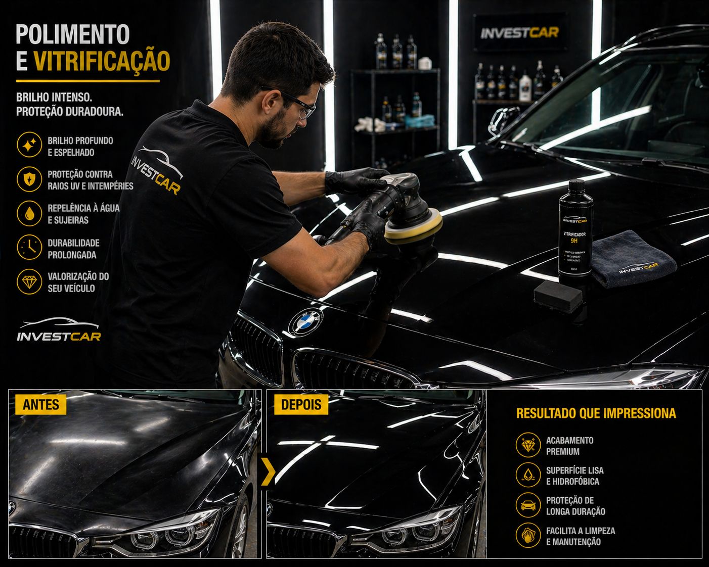 Polimento e vitrificação